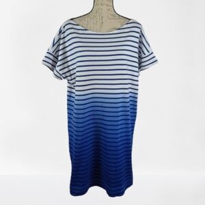 Vineyard Vines Blue and White Striped Dress